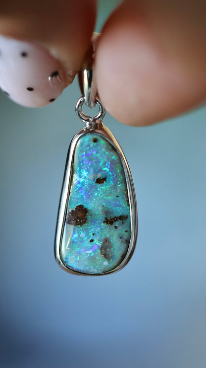 Boulder Opal Pendant