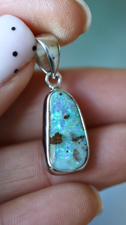 Boulder Opal Pendant