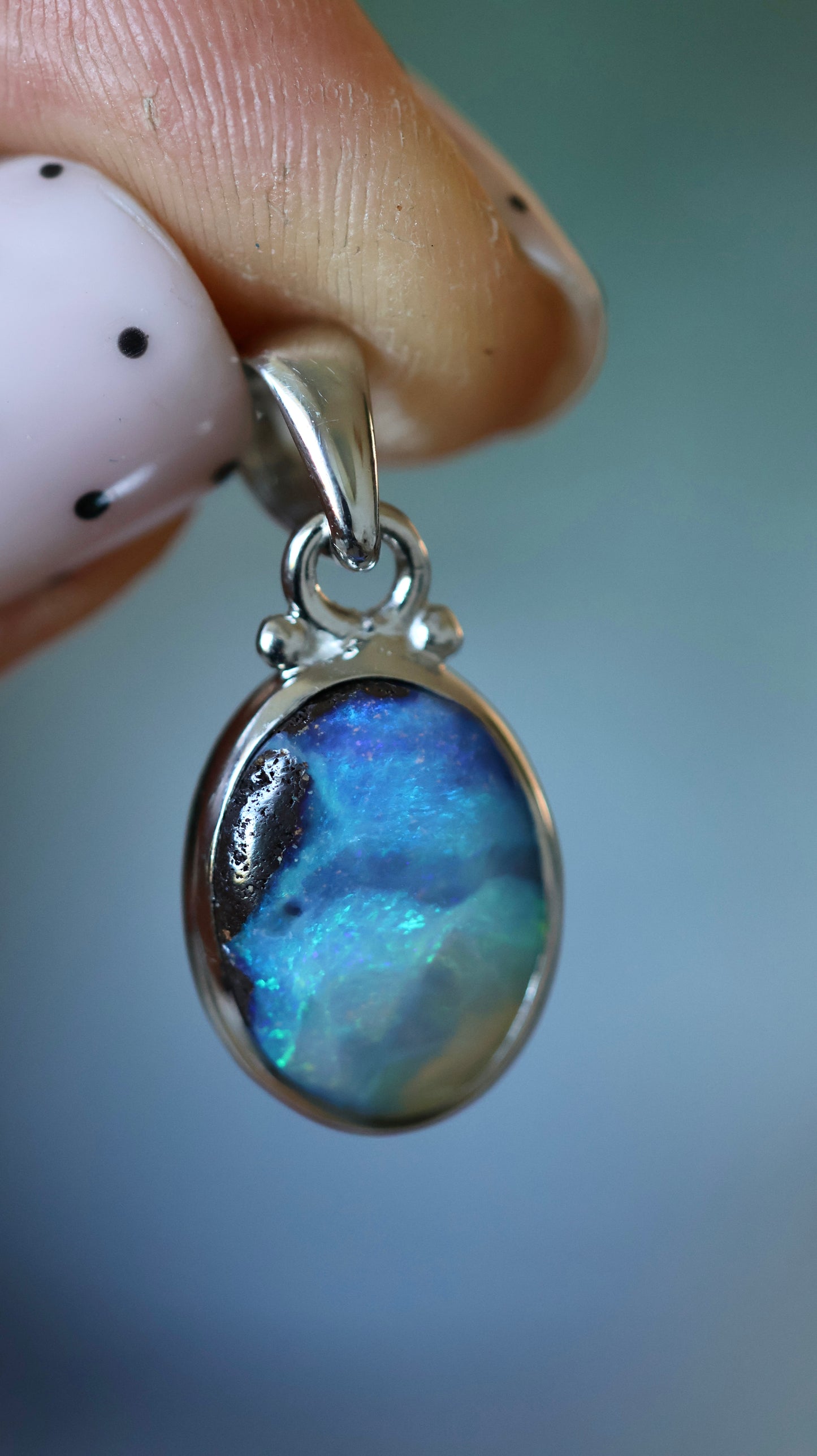 Boulder opal Pendant
