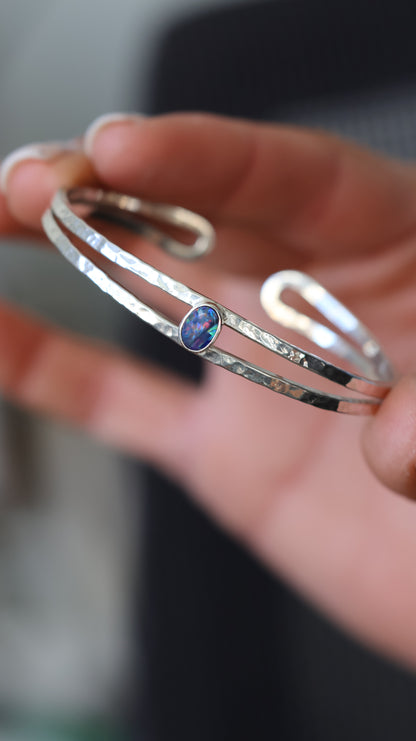 Opal Cuff Bracelet