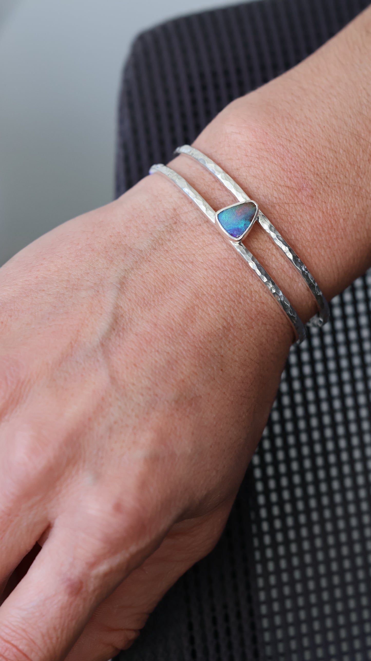 Boulder Opal Bracelet Cuff