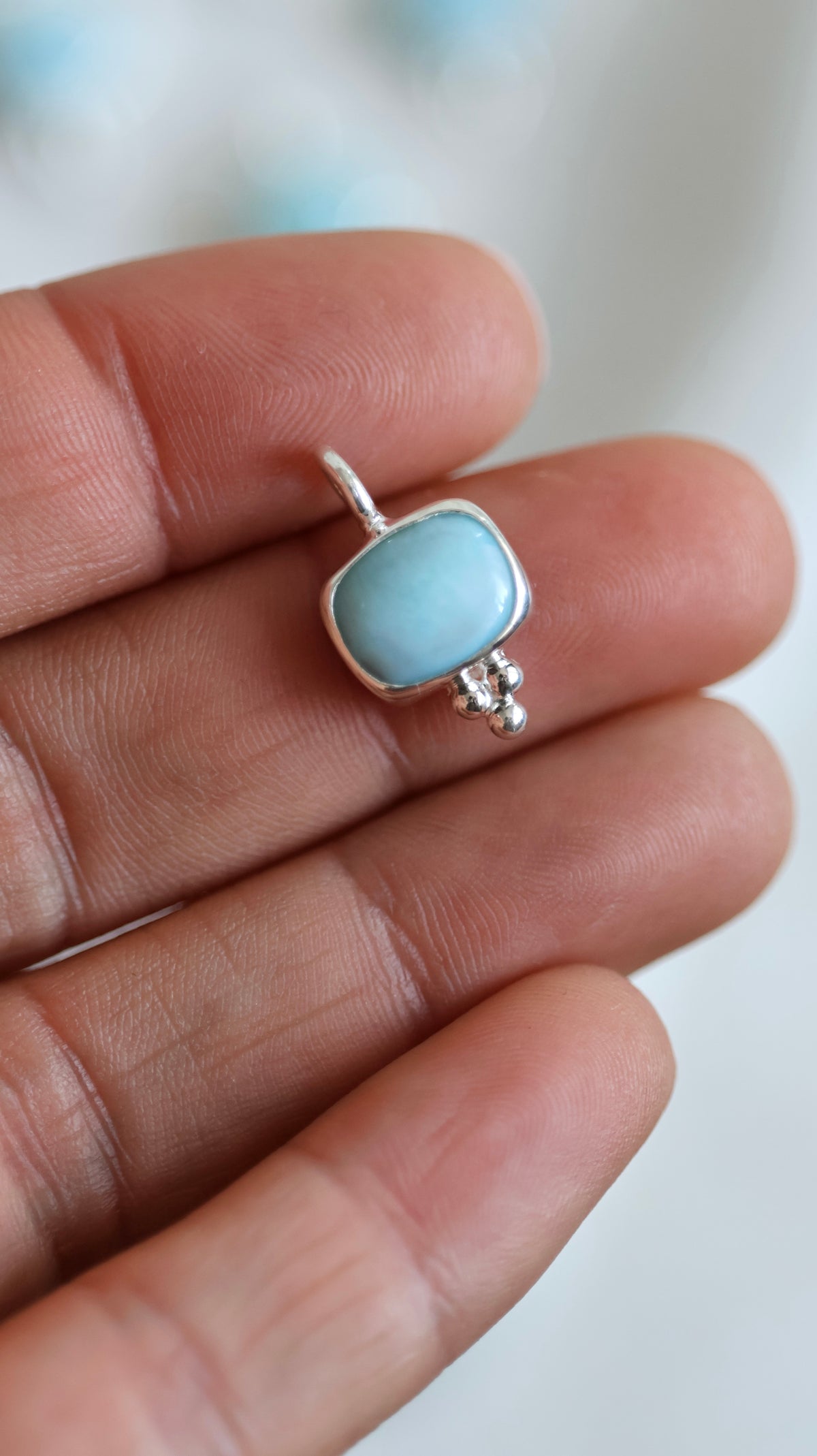 Bay Larimar Pendant