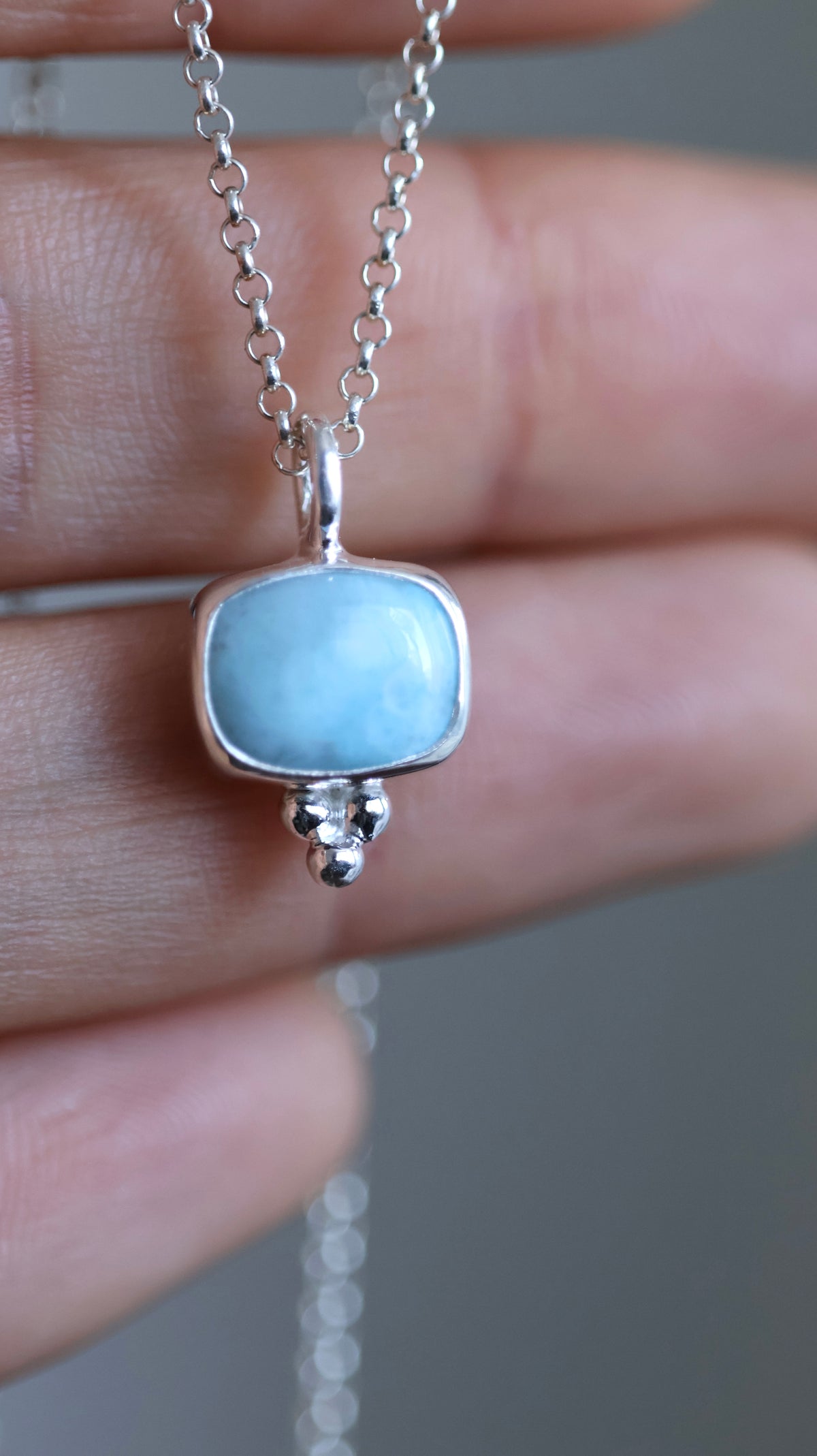 Bay Larimar Pendant