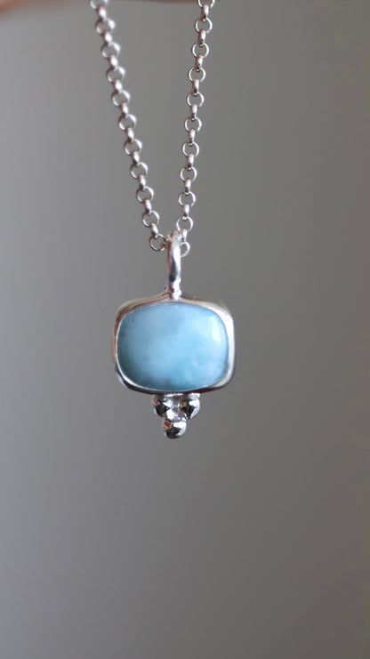 Bay Larimar Pendant