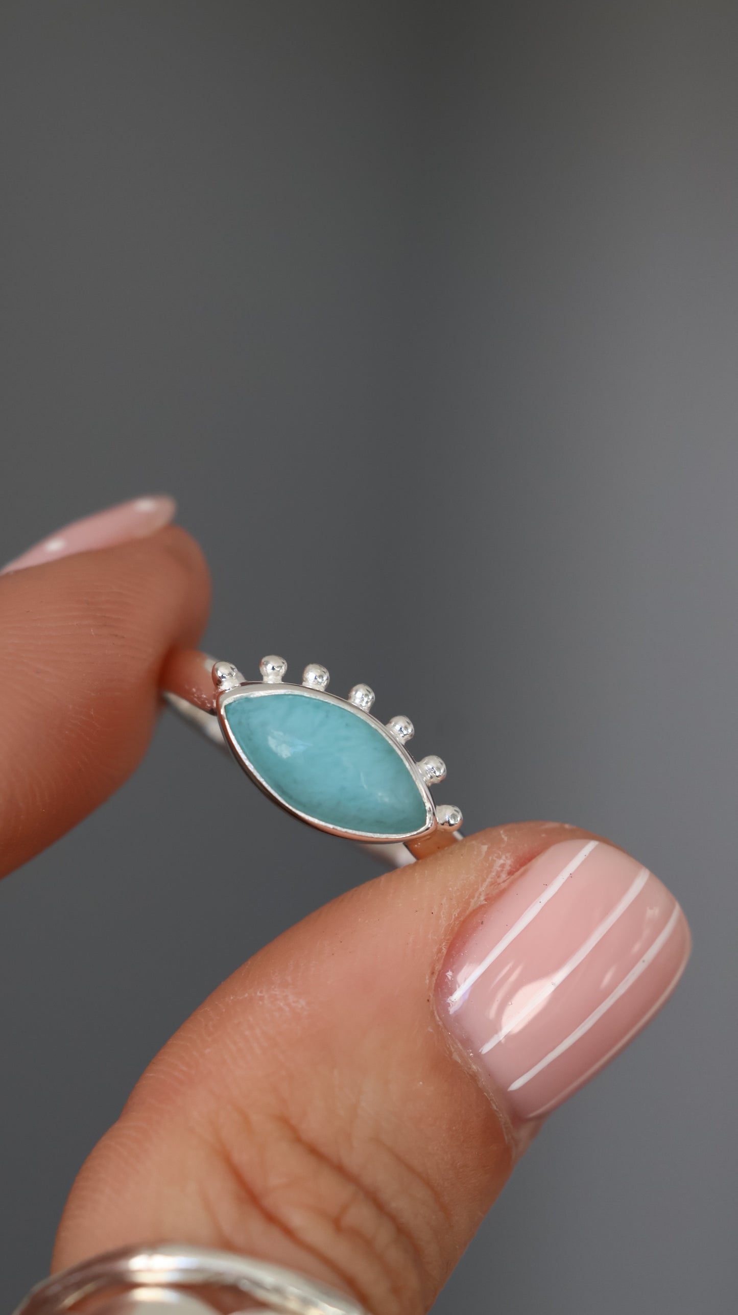 Bay Larimar Ring