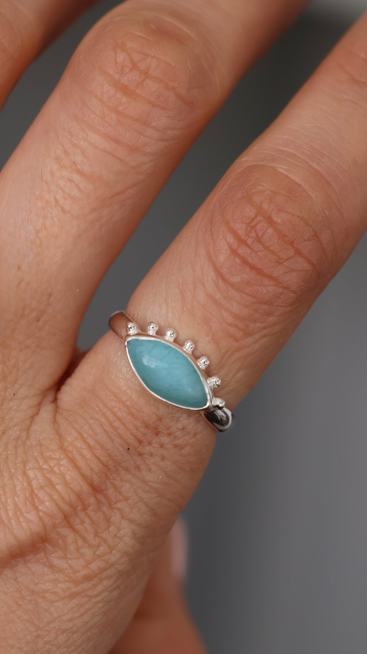 Bay Larimar Ring