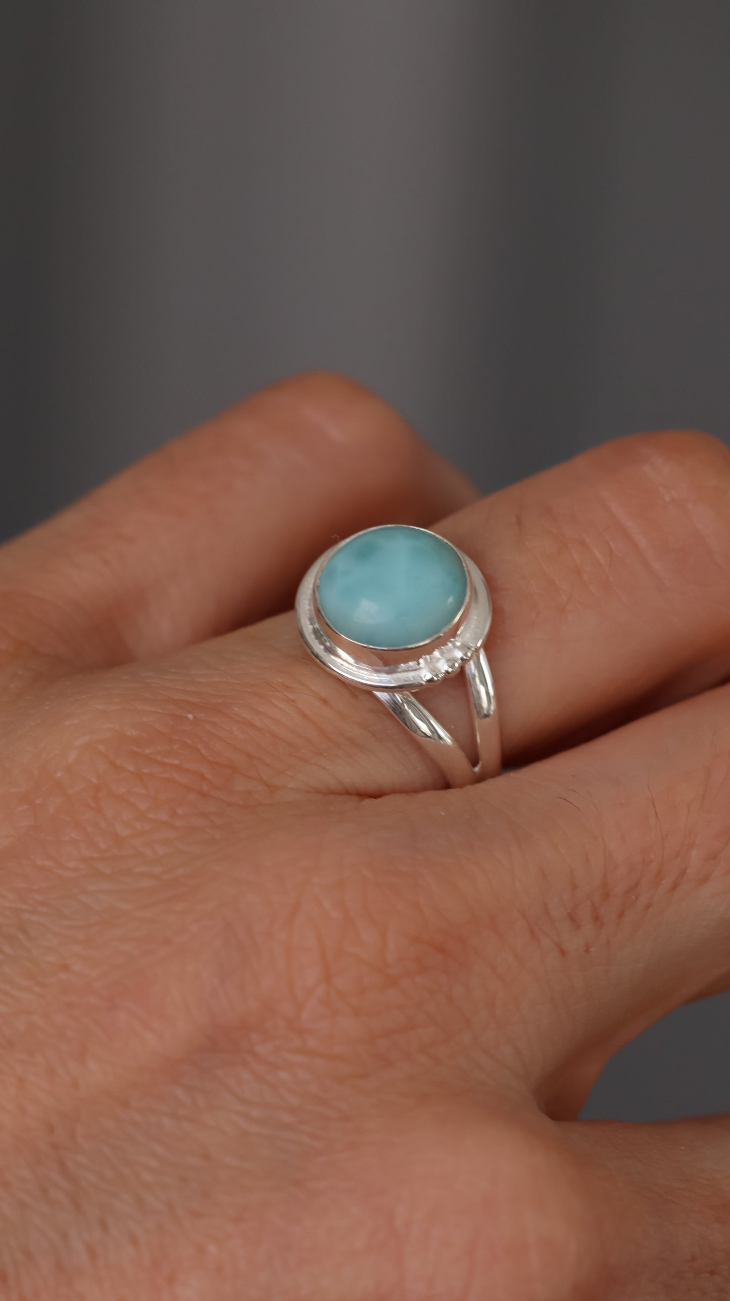 Iris Larimar Ring