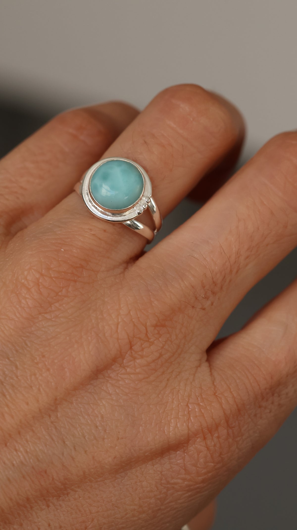 Iris Larimar Ring