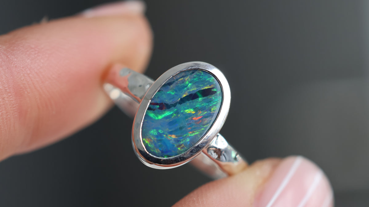 Opal Ring size 9 / S