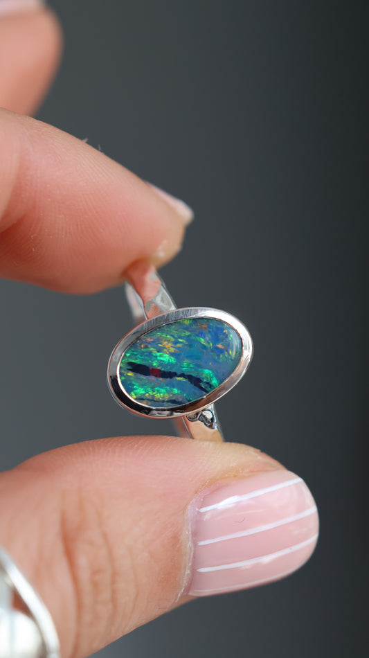 Opal Ring size 9 / S