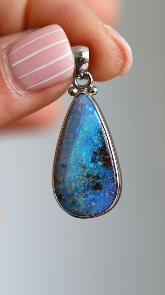 Boulder Opal Pendant
