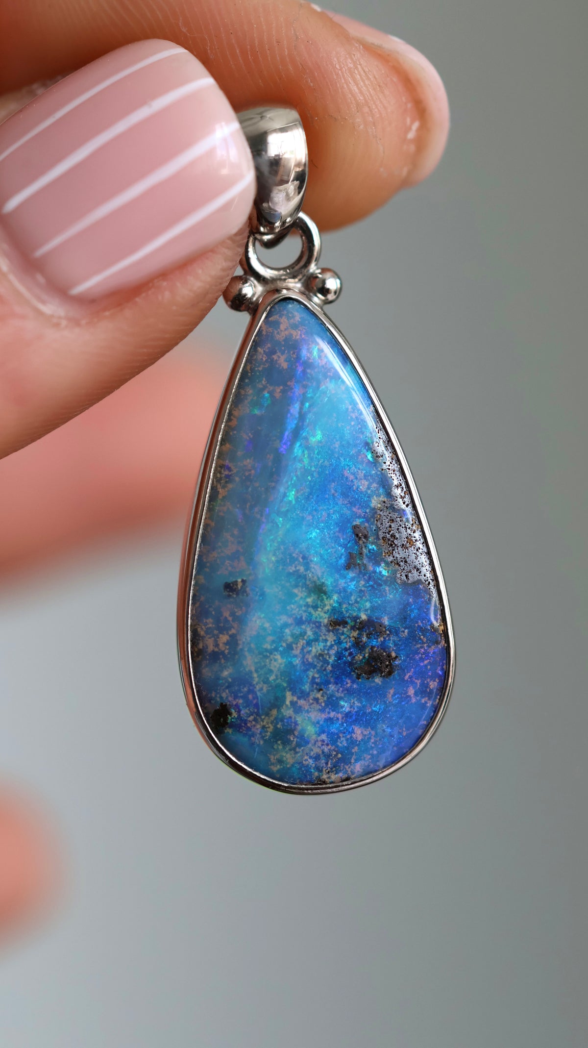 Boulder Opal Pendant