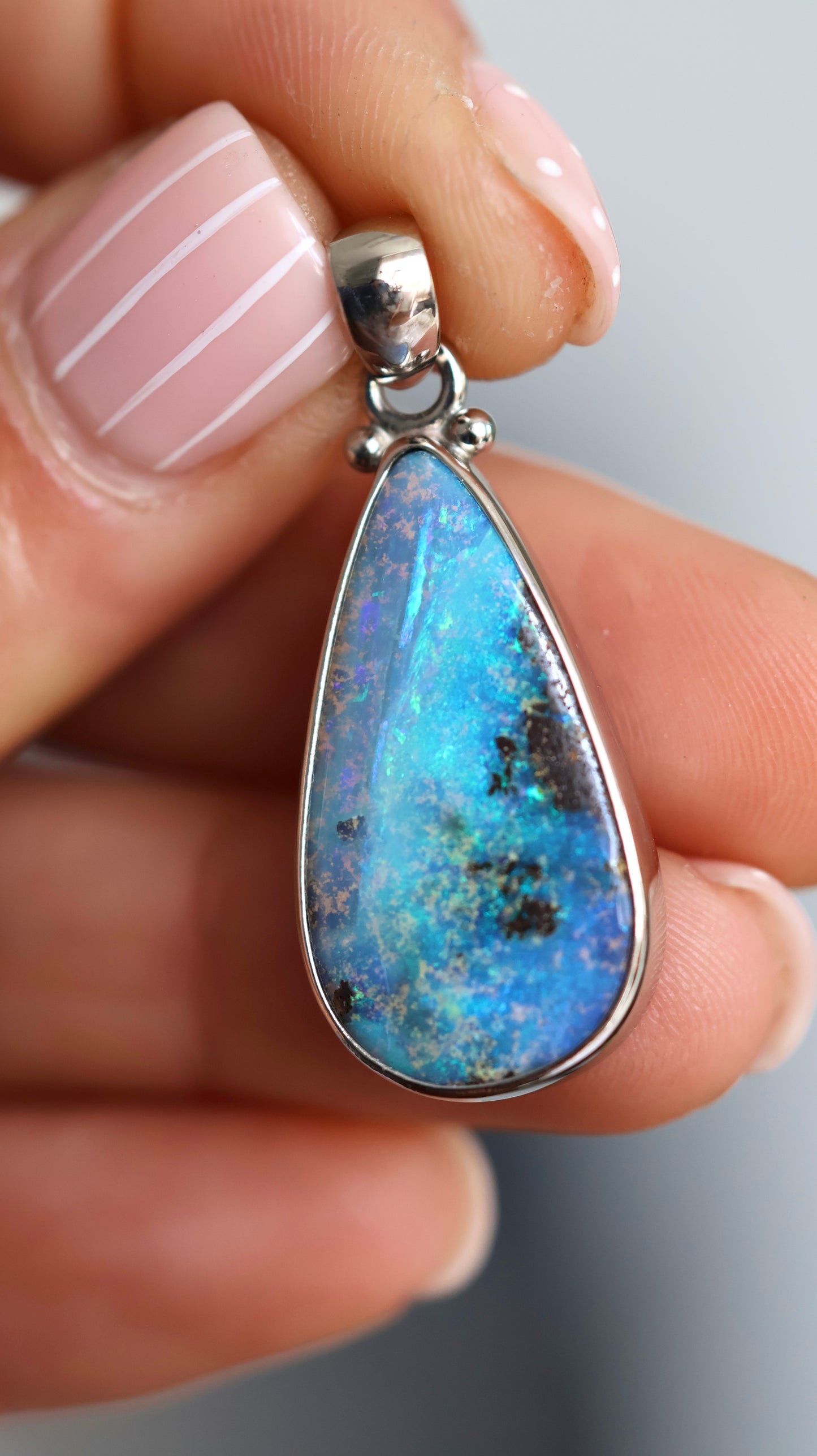 Boulder Opal Pendant