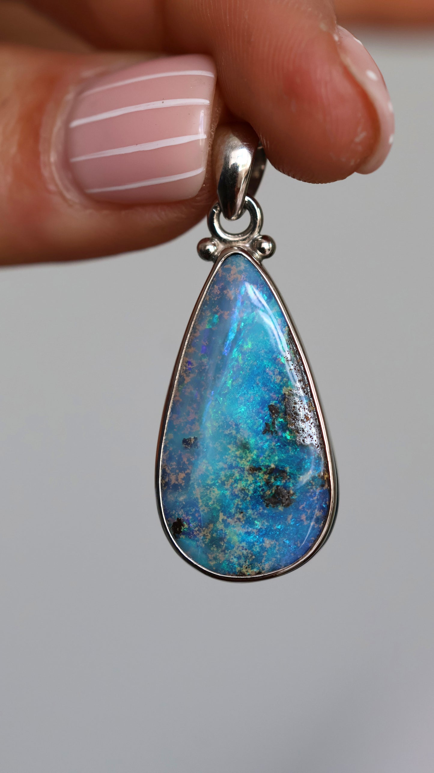 Boulder Opal Pendant