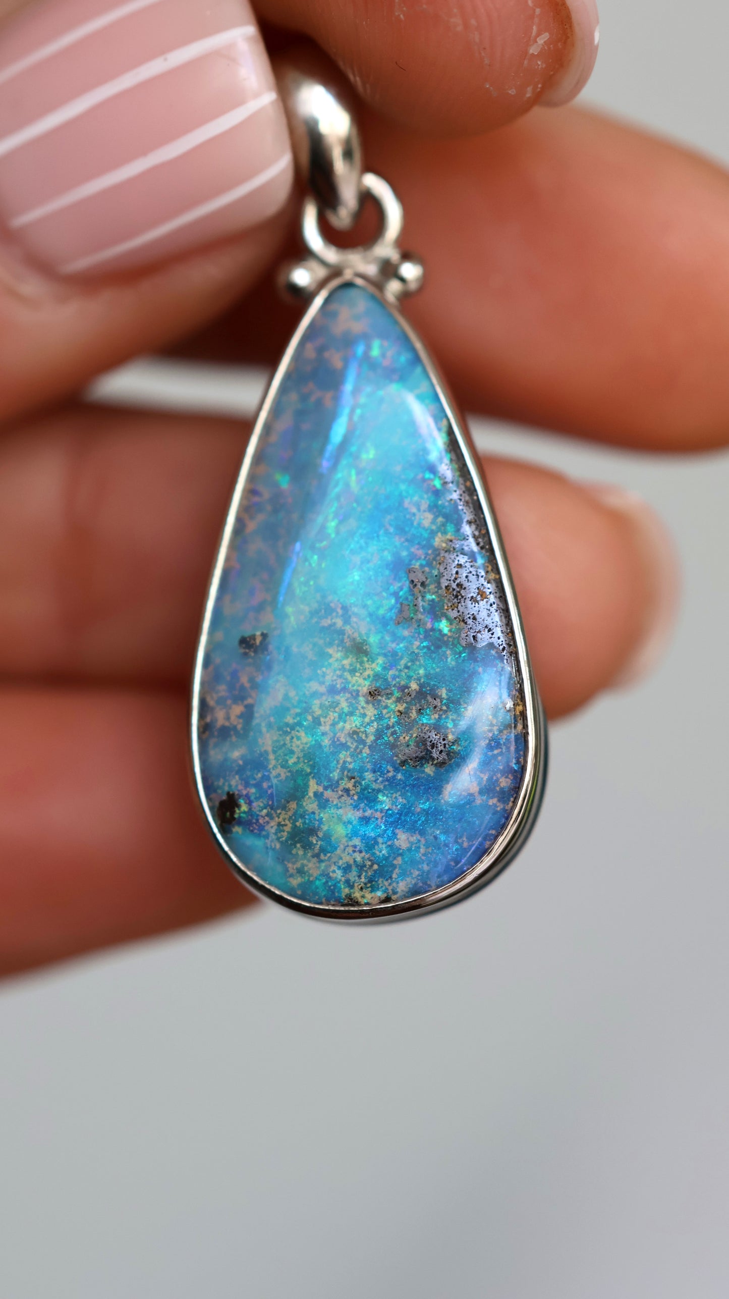 Boulder Opal Pendant