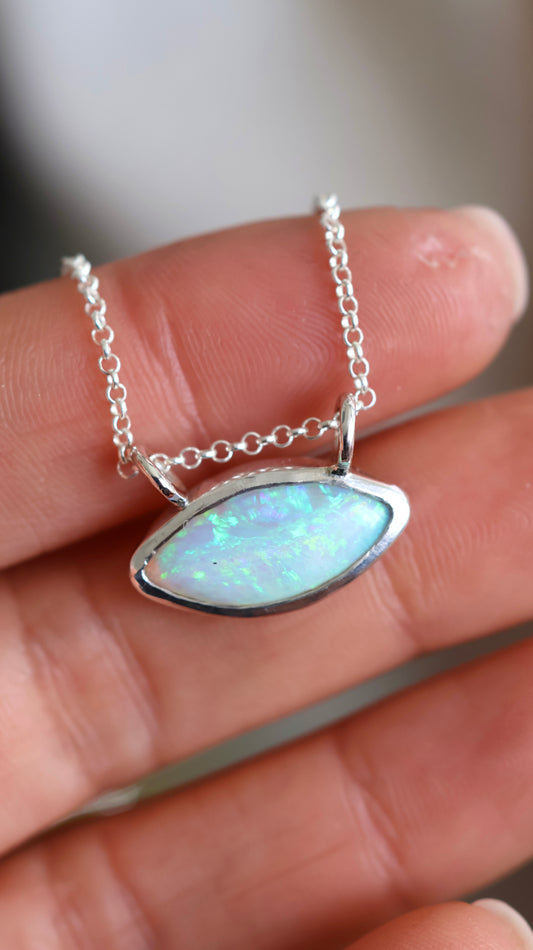 Solid Opal Necklace