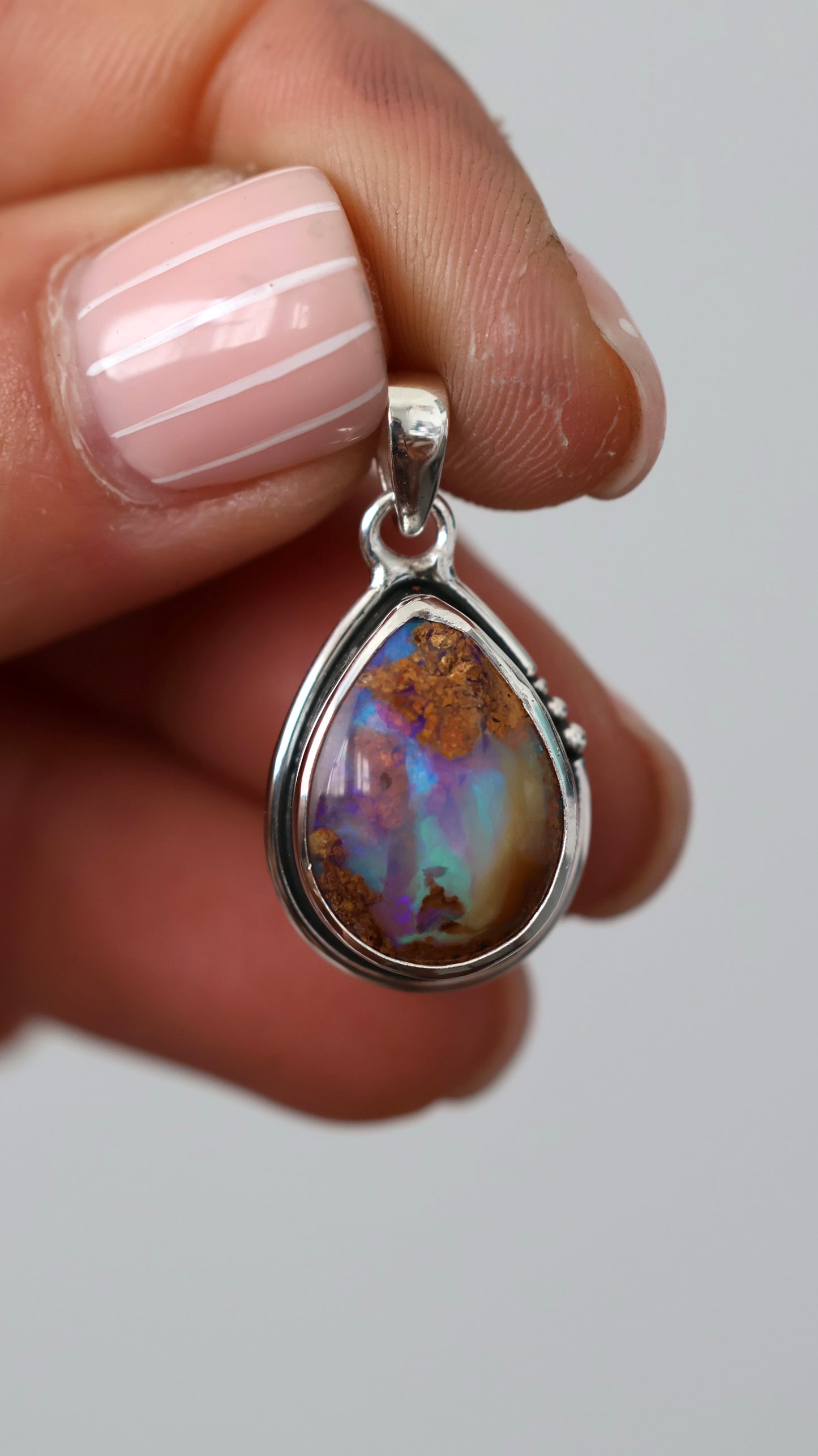 Boulder Opal Pendant