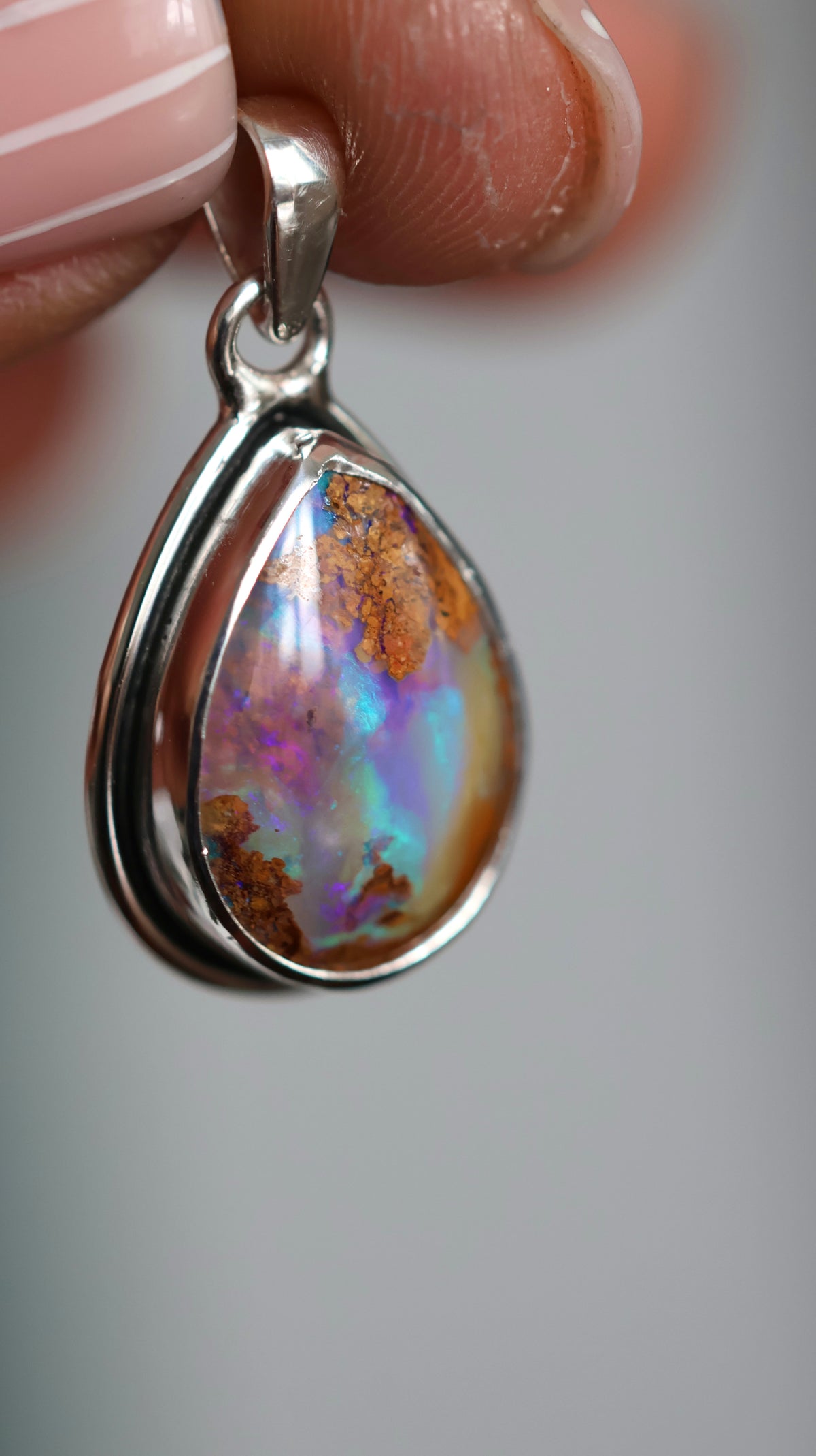 Boulder Opal Pendant