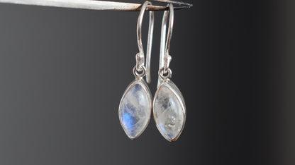 Marquise Moonstone Earrings