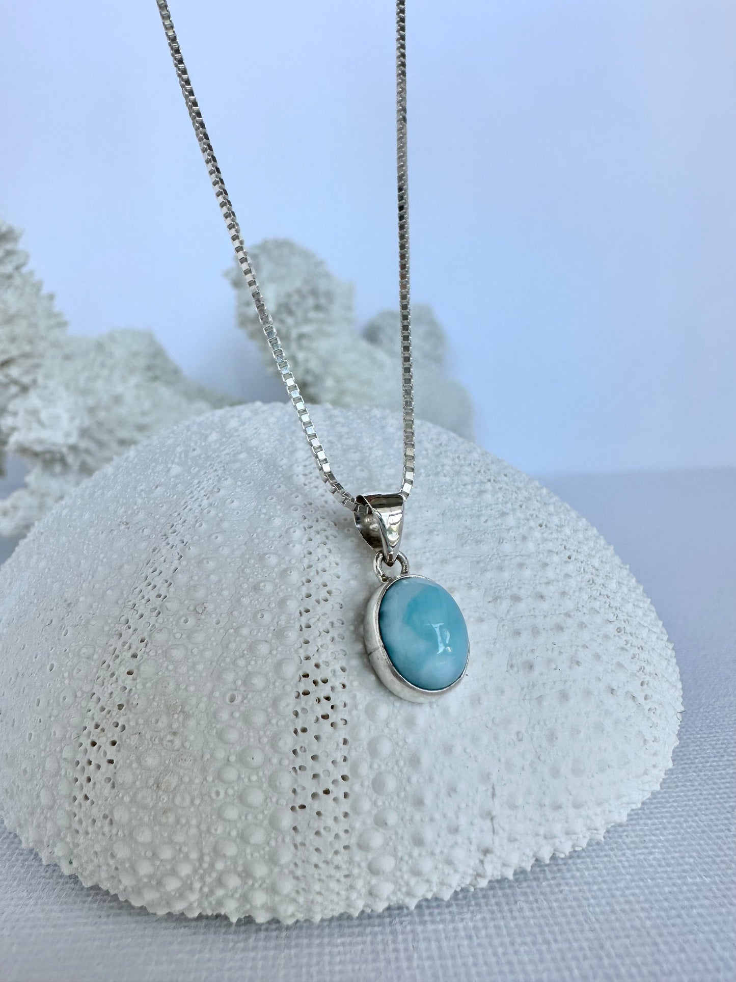 Kailani Necklace - Larimar