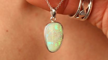 Solid LR Opal Pendant
