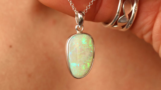Solid LR Opal Pendant