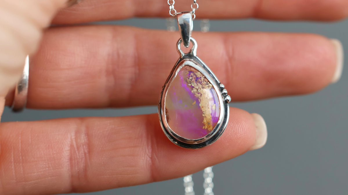 Boulder Opal Pendant