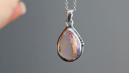 Boulder Opal Pendant