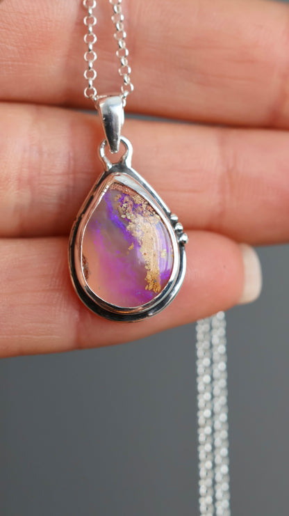 Boulder Opal Pendant
