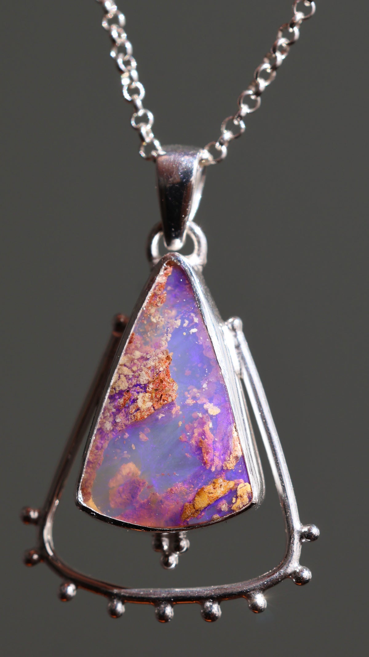 Boulder Opal Pendant