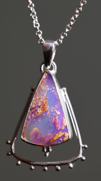 Boulder Opal Pendant