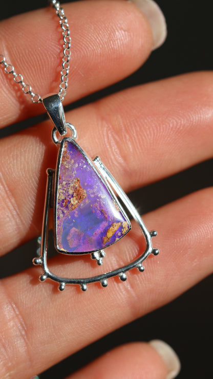 Boulder Opal Pendant
