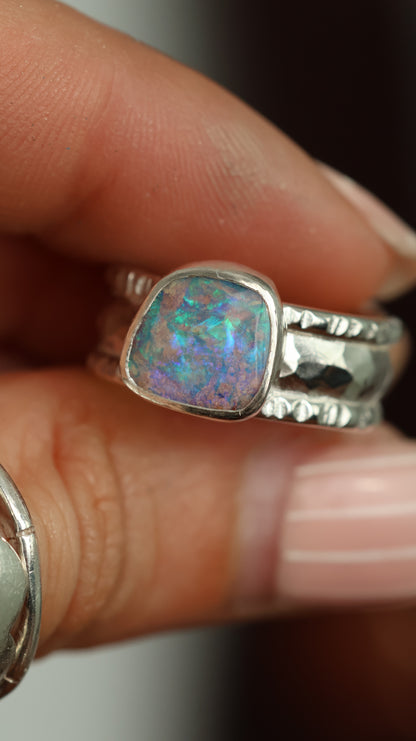 Pipe Opal Ring 7 (N)