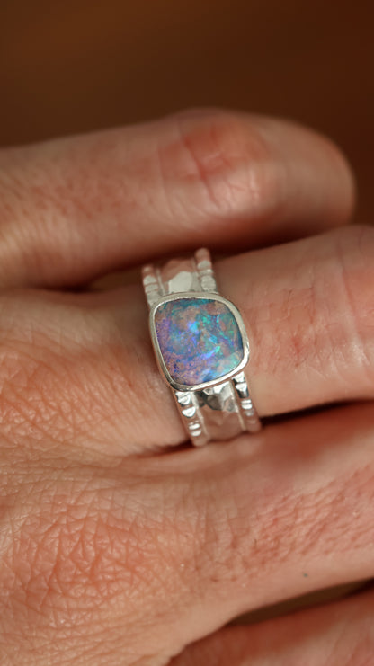 Pipe Opal Ring 7 (N)