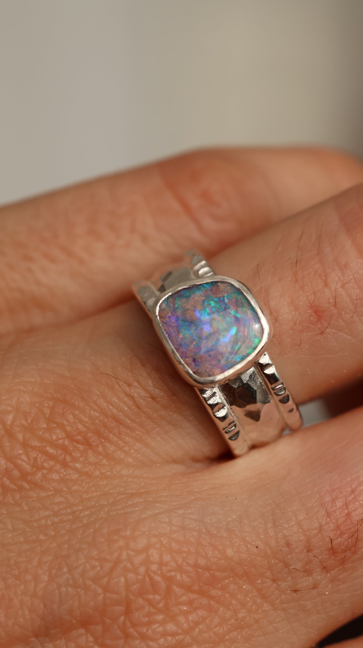 Pipe Opal Ring 7 (N)