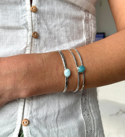 Larimar Cuff