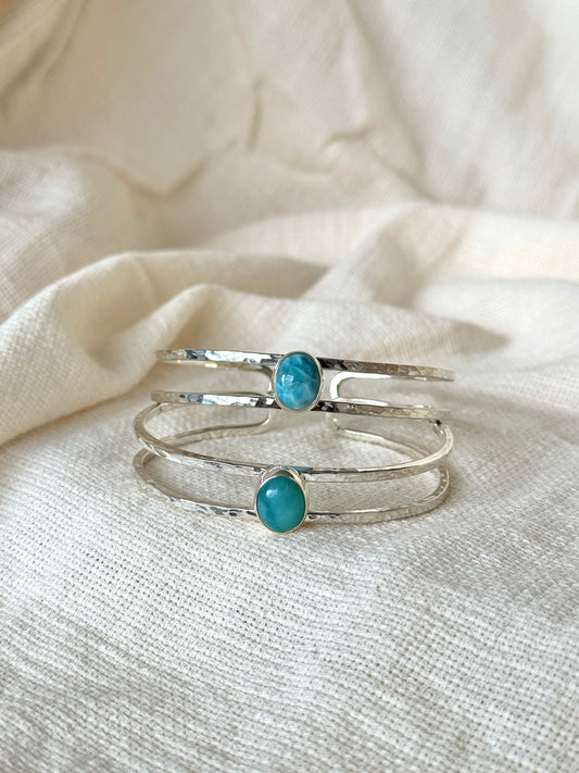 Larimar Cuff