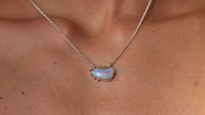 Solid Pipe Opal Necklace