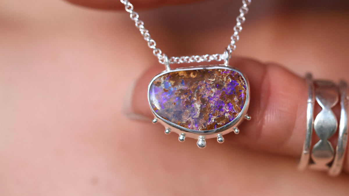 Boulder Opal Necklace