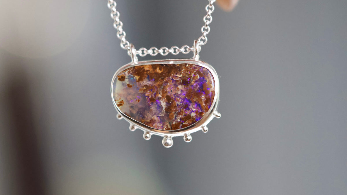 Boulder Opal Necklace