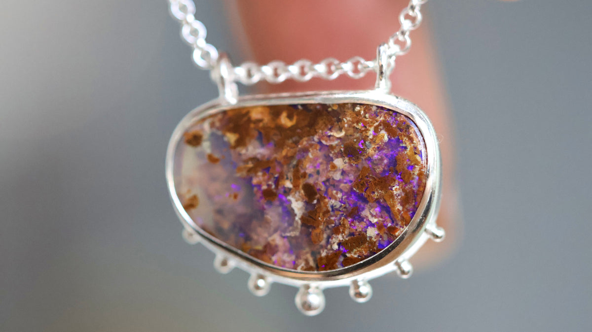 Boulder Opal Necklace