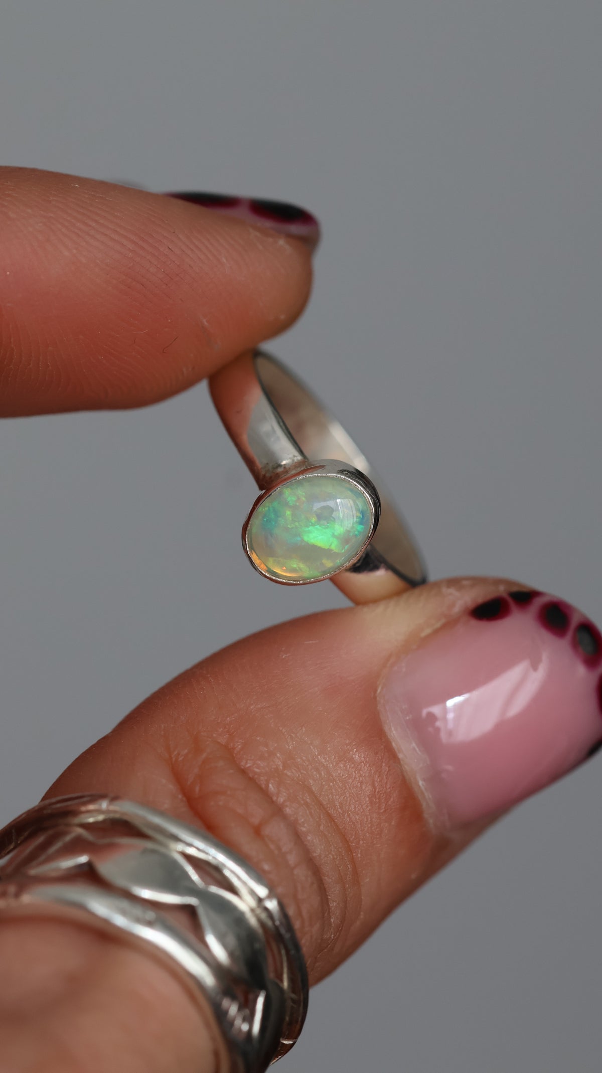 Coober Pedy Opal Ring size 6