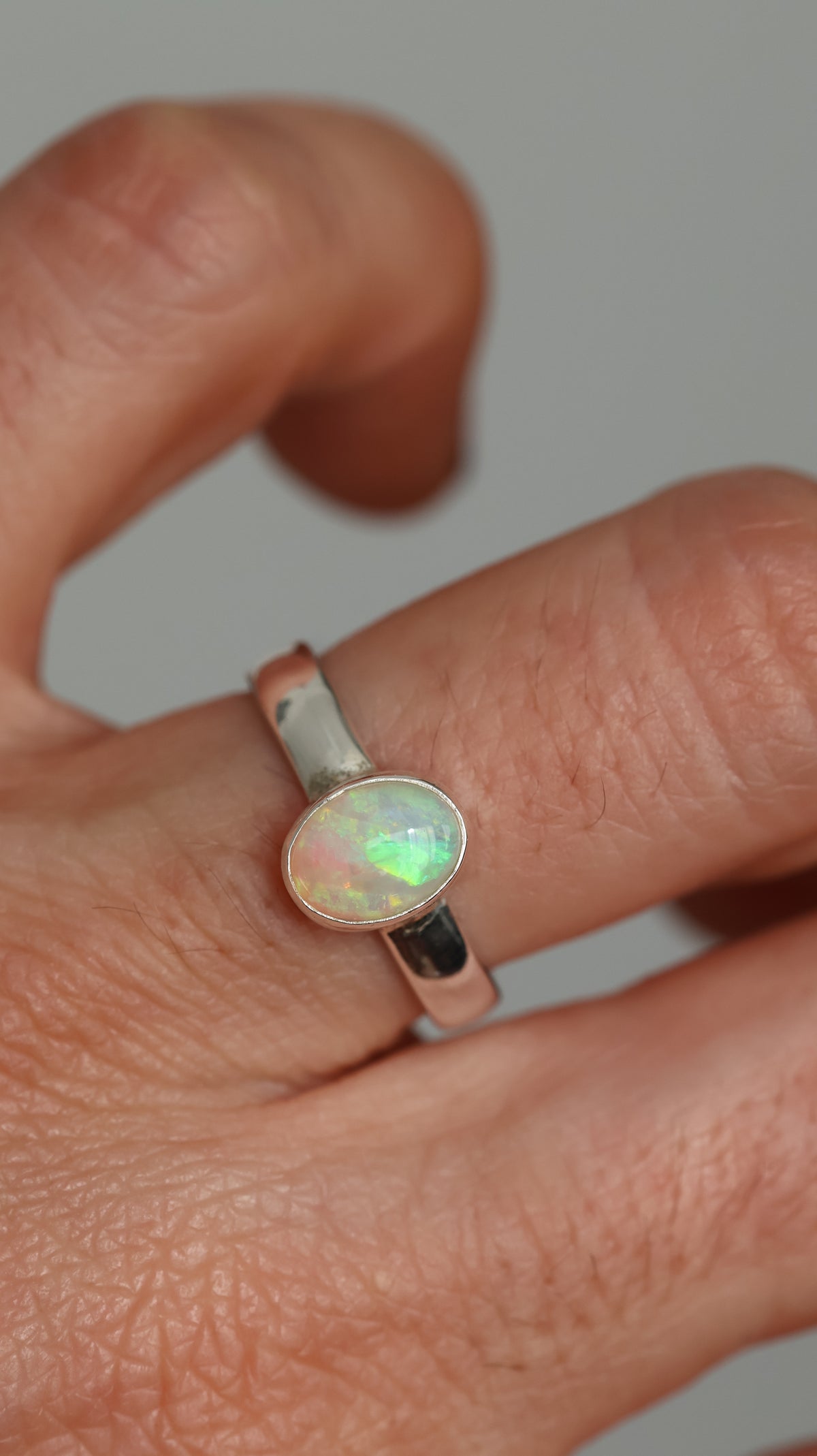 Coober Pedy Opal Ring size 6