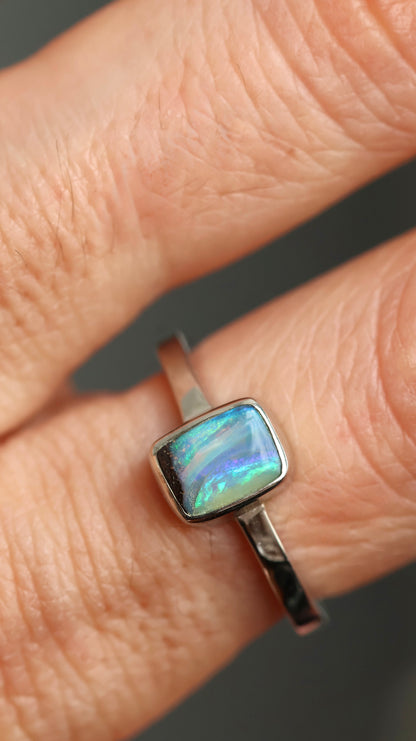 Boulder Opal Ring size 7