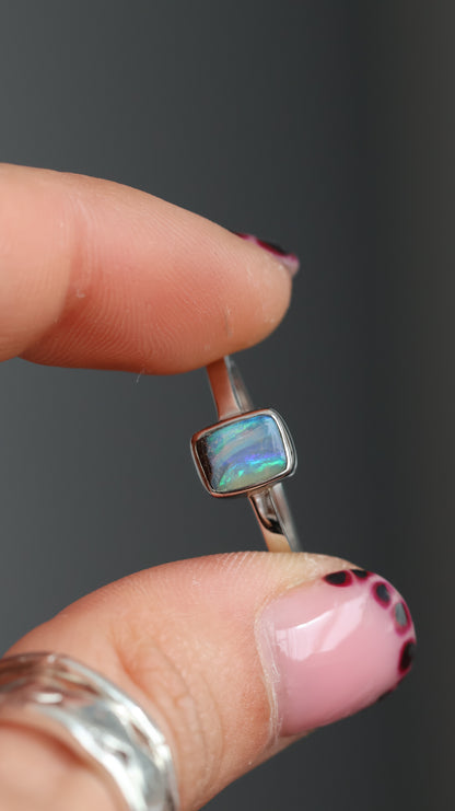 Boulder Opal Ring size 7