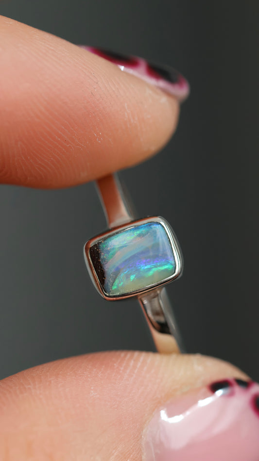 Boulder Opal Ring size 7