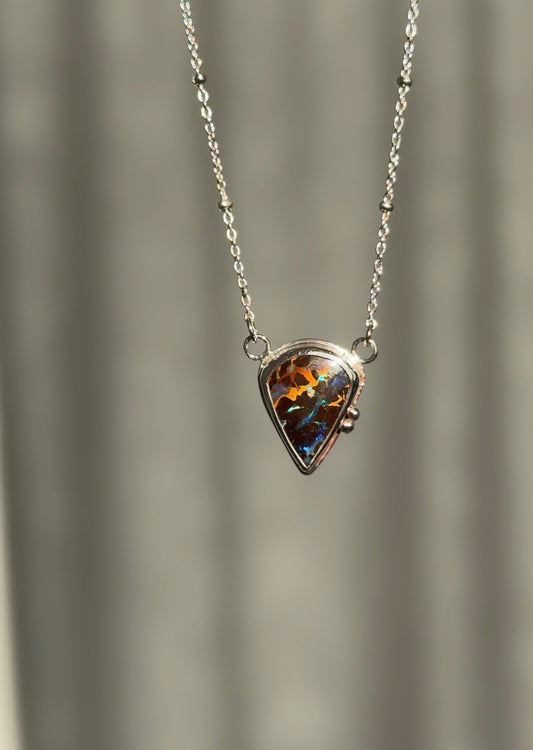 Matrix Opal Necklace