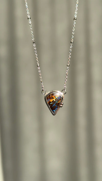 Matrix Opal Necklace