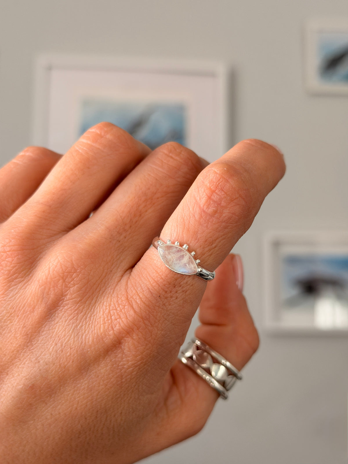 Bay Moonstone Ring