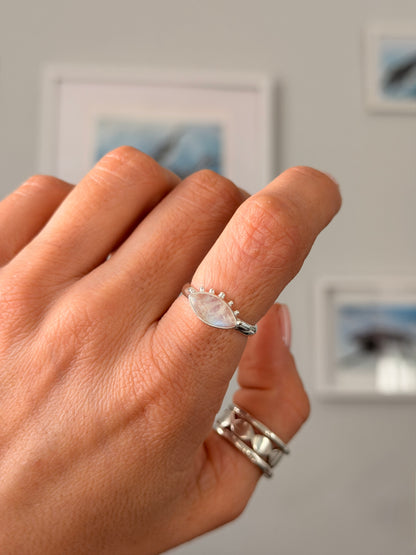 Bay Moonstone Ring